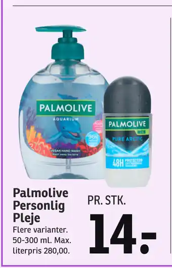 SPAR Palmolive Personlig Pleje tilbud