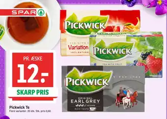 SPAR Pickwick Te tilbud