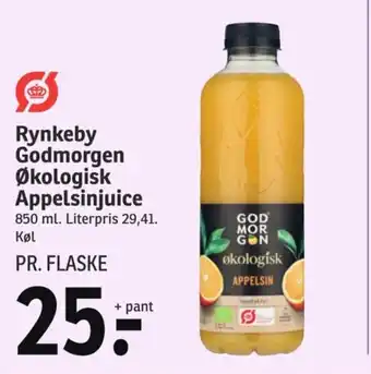 SPAR Rynkeby Godmorgen Økologisk Appelsinjuice tilbud