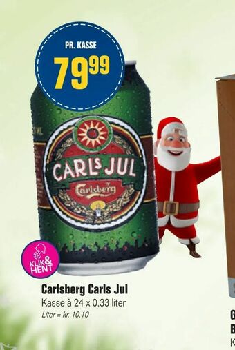 Otto Duborg Carlsberg Carls Jul tilbud