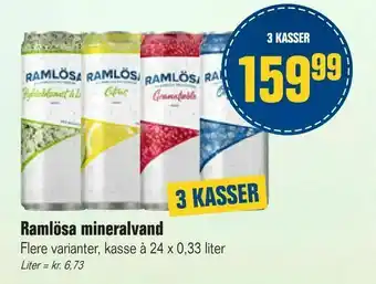 Otto Duborg Ramlösa mineralvand tilbud