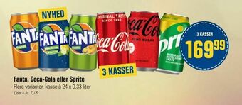 Otto Duborg Fanta, Coca-Cola eller Sprite tilbud