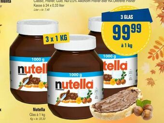 Otto Duborg Nutella tilbud
