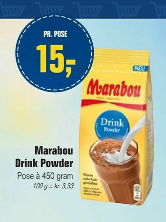 Otto Duborg Marabou Drink Powder tilbud