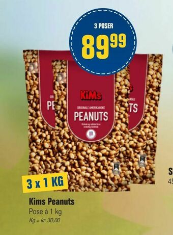 Otto Duborg Kims Peanuts tilbud