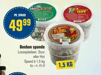 Otto Duborg Bonbon spand tilbud