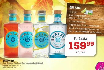 Poetzsch Padborg Malfy gin tilbud