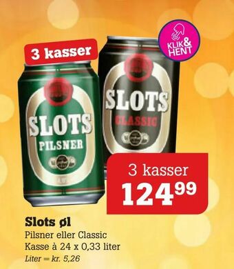 Poetzsch Padborg Slots øl tilbud