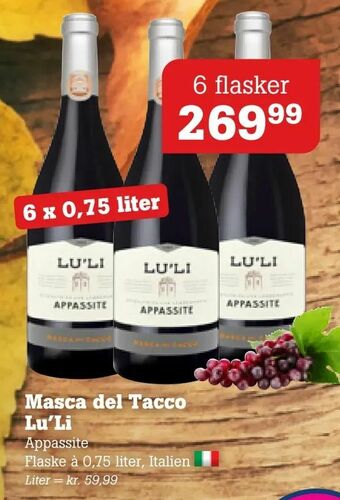 Masca del Tacco Lu'Li