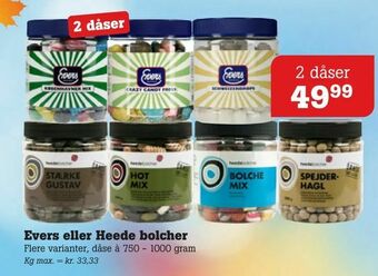 Poetzsch Padborg Evers eller Heede bolcher tilbud