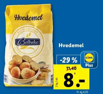 Lidl Hvedemel tilbud