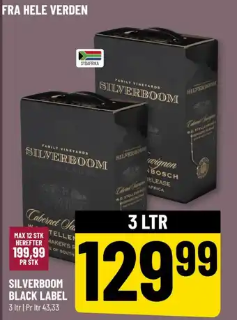 Løvbjerg SILVERBOOM BLACK LABEL tilbud