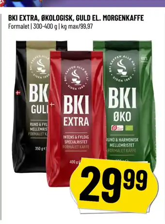 Løvbjerg BKI EXTRA, ØKOLOGISK, GULD EL. MORGENKAFFE tilbud