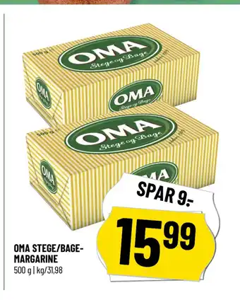 Løvbjerg OMA STEGE/BAGEMARGARINE tilbud