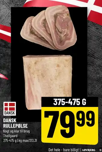 DANSK RULLEPØLSE