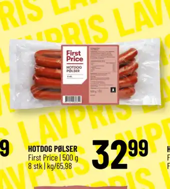 Løvbjerg HOTDOG PØLSER tilbud