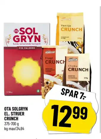 Løvbjerg OTA SOLGRYN EL. STRUER CRUNCH tilbud