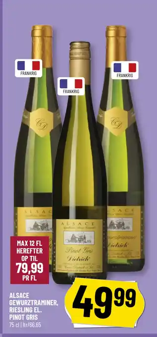 Løvbjerg ALSACE GEWURZTRAMINER, RIESLING EL. PINOT GRIS tilbud