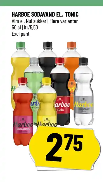 Løvbjerg HARBOE SODAVAND EL. TONIC tilbud