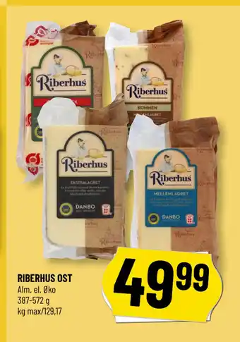 Løvbjerg RIBERHUS OST tilbud