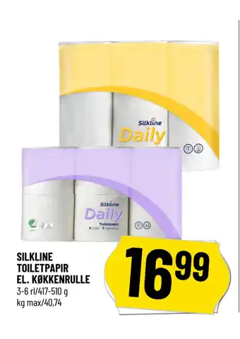 Løvbjerg SILKLINE TOILETPAPIR EL. KØKKENRULLE tilbud
