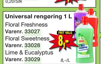 Harald Nyborg Universal rengøring 1 L tilbud