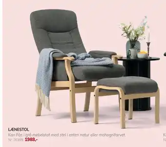 Daells Bolighus LÆNESTOL tilbud