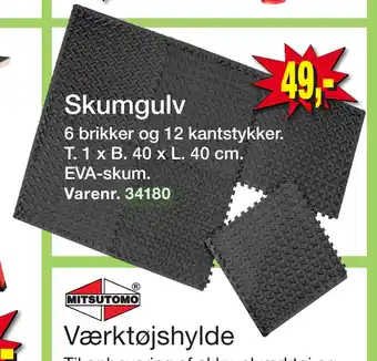 Harald Nyborg Skumgulv tilbud