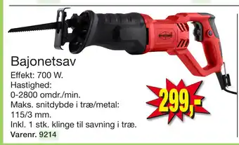 Harald Nyborg Bajonetsav tilbud