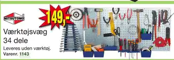 Harald Nyborg Værktøjsvæg 34 dele tilbud