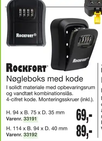 Harald Nyborg Nøgleboks med kode tilbud