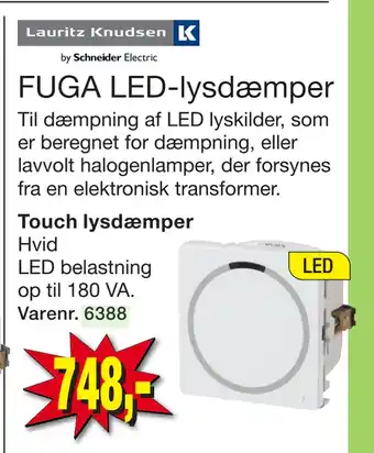 Harald Nyborg FUGA LED-lysdæmper tilbud