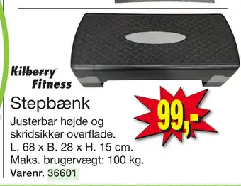 Harald Nyborg Stepbænk tilbud