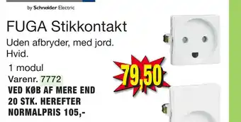 Harald Nyborg FUGA Stikkontakt tilbud