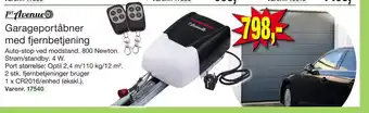 Harald Nyborg Garageportåbner med fjernbetjening tilbud