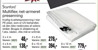 Harald Nyborg Multiflex net-armeret presenning tilbud