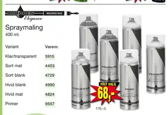 Harald Nyborg Spraymaling tilbud