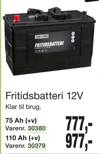 Harald Nyborg Fritidsbatteri 12V tilbud