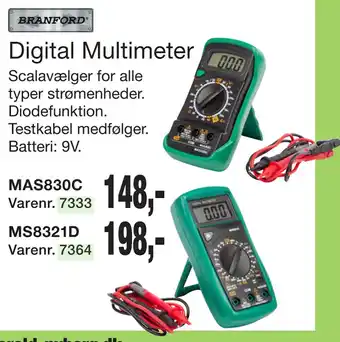 Harald Nyborg Digital Multimeter tilbud