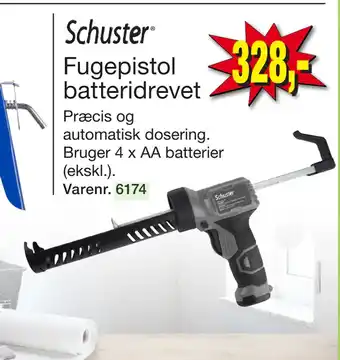 Harald Nyborg Fugepistol batteridrevet tilbud