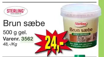 Harald Nyborg Brun sæbe tilbud