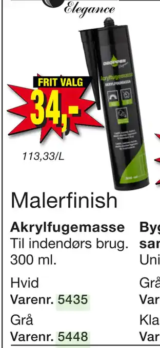 Harald Nyborg Malerfinish tilbud