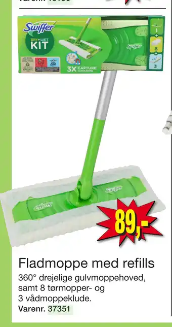 Harald Nyborg Fladmoppe med refills tilbud