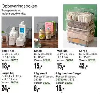 Harald Nyborg Opbevaringsbokse tilbud