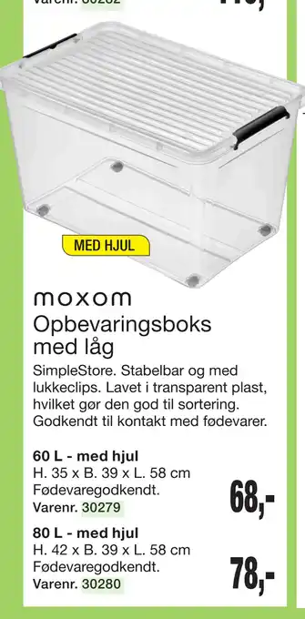 Harald Nyborg Opbevaringsboks med låg tilbud
