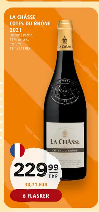 Scandinavian Park LA CHÂSSE CÔTES DU RHÔNE 2021 tilbud