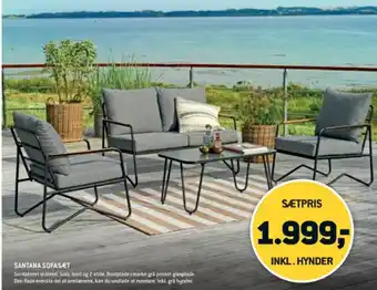 XL-BYG SANTANA SOFASÆT tilbud