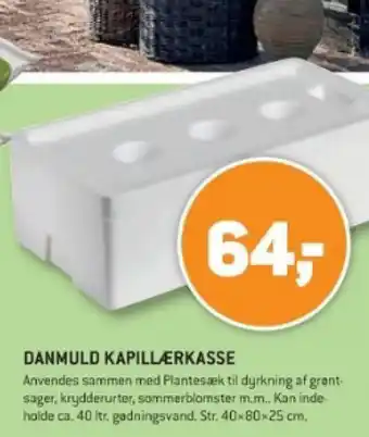 XL-BYG DANMULD KAPILLÆERKASSE tilbud