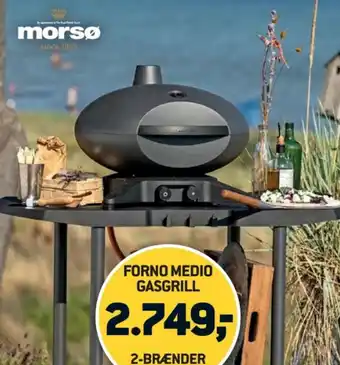 XL-BYG MORSO FORNO MEDIO GASGRILL tilbud