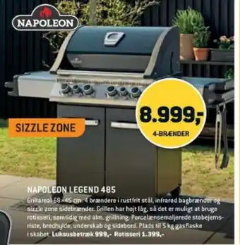 XL-BYG NAPOLEON LEGEND 485 tilbud